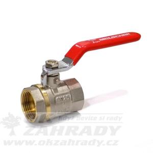 kul. ventil 5/4", mosaz, PN 16