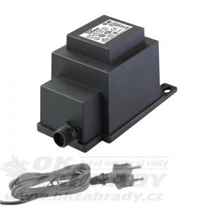 Venkovní transformátor  EC-230V AC/12V AC, 60VA IP67