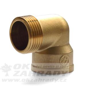 Koleno 6/4'' MF, mosaz