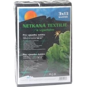 Černá textilie pod salát s výsekem 1,6 x 4,2 m