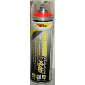 Sprej Allroundmarker Fluo 360° 500ml - červená