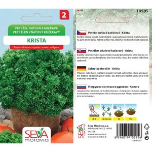 10595 Petržel nať. kadeřavá Krista 2g / 2501