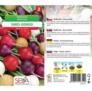 10740 Ředkvička Směs odrůd 5g / 2804
