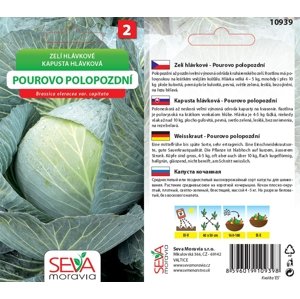 10939 Zelí Pourovo Polopozdní 0,8g / 3405