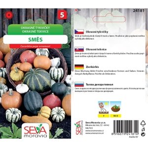 24181 Okrasné tykvičky směs 10s / 3711