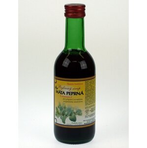 Bylinný fruktózový sirup MÁTA 290 g