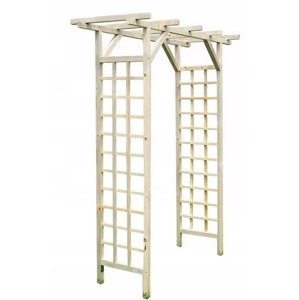 Dřevěná zahradní pergola 204x160x70cm