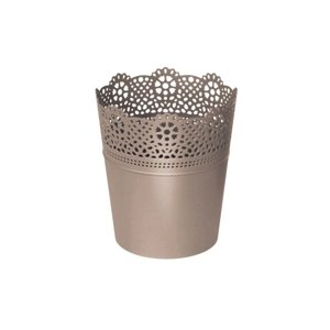 Obal s krajkou LACE mocca DLAC160
