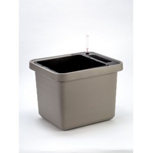 Truhlík samozavlažovací BERBERIS UNO Taupe (šedá) 45 cm