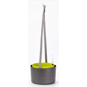 Žardinka samozavlažovací Berberis 30cm Antracit + zelená