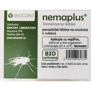 NEMAPLUS Parazitické hlístice proti SMUTNICÍM