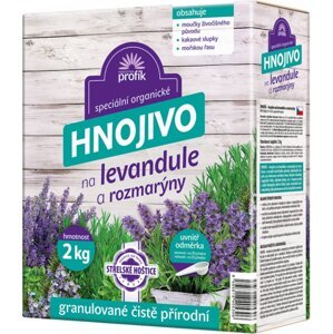 Profík Organické hnojivo na levandule a rozmarýny 2kg