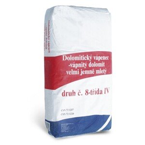 Vápnitý dolomit mletý 40kg  POUZE OSOBNÍ ODBĚR NA PRODEJNĚ
