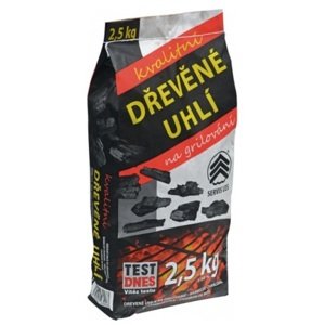 Dřevěné uhlí pytel 2,5kg