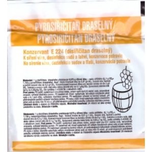 Pyrosiřičitan draselný 5x10g