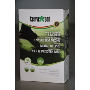 Hnojivo pro trávníky s výskytem mechu 3kg