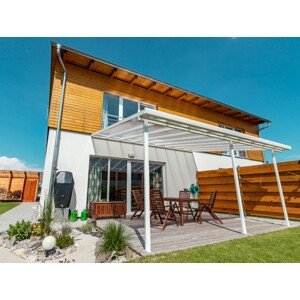Hliníková pergola Terrassendach Original 3,06 x 3,06 m - bílá GU4293103