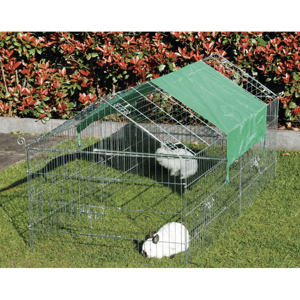 Agrofortel Venkovní výběh velikost M - pro drůbež a králíky, 2000 x 960 x 1020 mm s plachtou