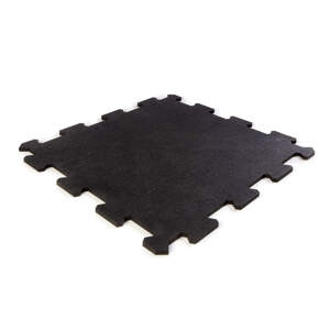 Gumová dlaždice ASLON 485 x 485 mm, puzzle, černá