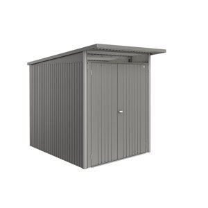 Biohort Zahradní domek AVANTGARDE ECO A2, šedý křemen metalíza, dvoukřídlé dveře