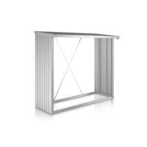 Dřevník WoodStock 230, stříbrná metalíza BH35020