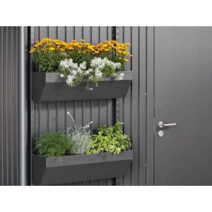 FloraBoard k domku Biohort, tmavě šedá BH47050