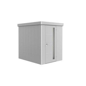 Zahradní domek NEO 2A, stříbrná, jednokřídlé dveře BH81006