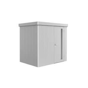 Zahradní domek NEO 1B, stříbrná, jednokřídlé dveře BH81029