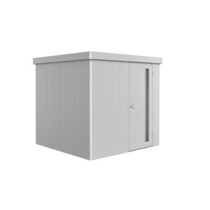 Zahradní domek NEO 2B, stříbrná, jednokřídlé dveře BH81034