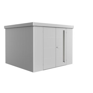 Zahradní domek NEO 3C, stříbrná, dvoukřídlé dveře BH82011