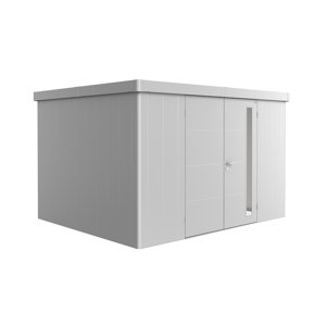 Zahradní domek NEO 3D, stříbrná, dvoukřídlé dveře BH82051