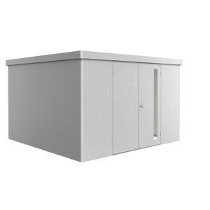 Zahradní domek NEO 4D, stříbrná, dvoukřídlé dveře BH82054