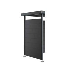 Boční stěna k postranní stříšce HIGHLINE H2 tmavě šedá BH84038