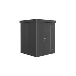 Zahradní domek NEO 1A, tmavě šedá, jednokřídlé dveře BH85003