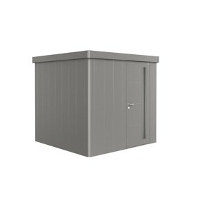 Zahradní domek NEO 2B, šedý křemen, jednokřídlé dveře BH87034