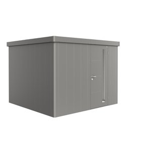 Zahradní domek NEO 3C, šedý křemen, jednokřídlé dveře BH87089