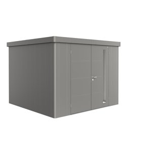 Zahradní domek NEO 3C, šedý křemen, dvoukřídlé dveře BH89011