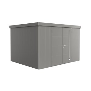 Zahradní domek NEO 3D, šedý křemen, dvoukřídlé dveře BH89051