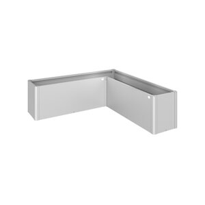 Truhlík Biohort BELVEDERE MIDI L200, stříbrná metalíza