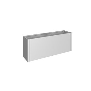 Truhlík Biohort BELVEDERE MAXI 200, stříbrná metalíza