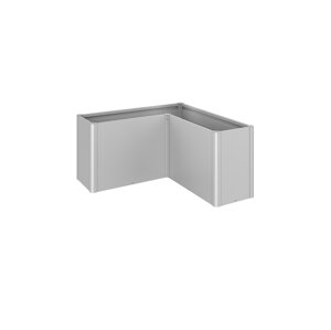 Truhlík Biohort BELVEDERE MAXI L150, stříbrná metalíza