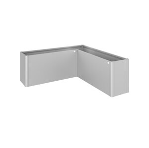 Truhlík Biohort BELVEDERE MAXI L200, stříbrná metalíza