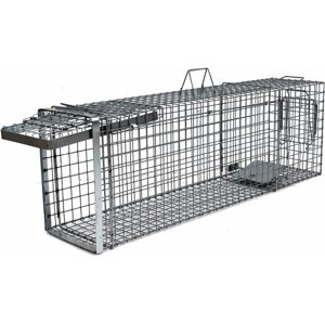 Bravson Profesionální past na lišky, kuny, vydry a kočky TRAP H120x34x42