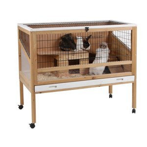 Klec pro králíky a hlodavce KERBL INDOOR DELUXE - jednopatrová BS0426