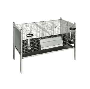 Bravson Klec pro králíky s přepážkou, na odstav CF181.30C 102x53x70 cm