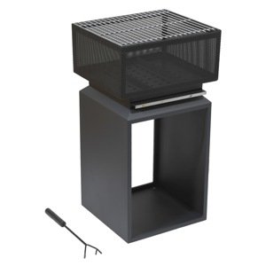 Ohniště CUBE s mřížkou 74cm CT13007