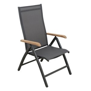 Zahradní křeslo CONCEPT teak, hliníkové, polohovací DP266CZ011720