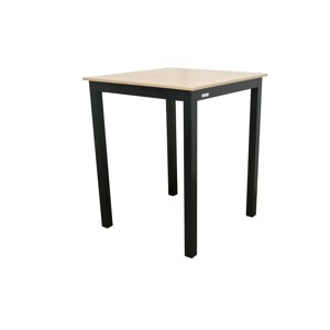 Stůl EXPERT WOOD antracit, gastro, barový, hliníkový, 90x90x110 cm DP266EG441820