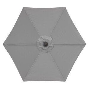 Naklápěcí slunečník s klikou  Basic Lift NEO 180 cm, světle šedá DP407444827