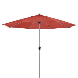 Středový slunečník s klikou Doppler ACTIVE KURBEL 380 cm, terakota DP444438831